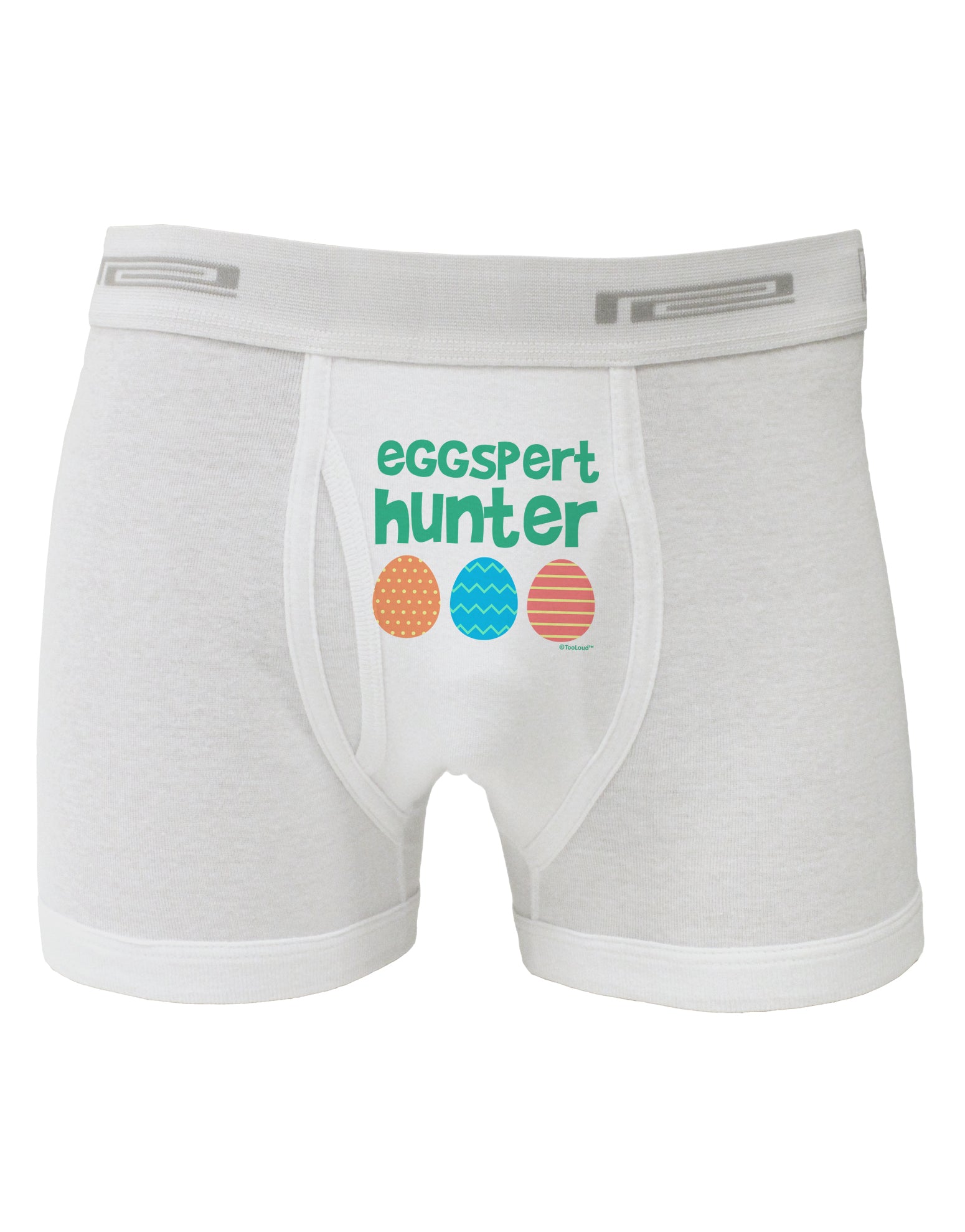 Eggspert Hunter - Easter - Green Boxer Briefs by TooLoud-Boxer Briefs-TooLoud-White-Small-Davson Sales