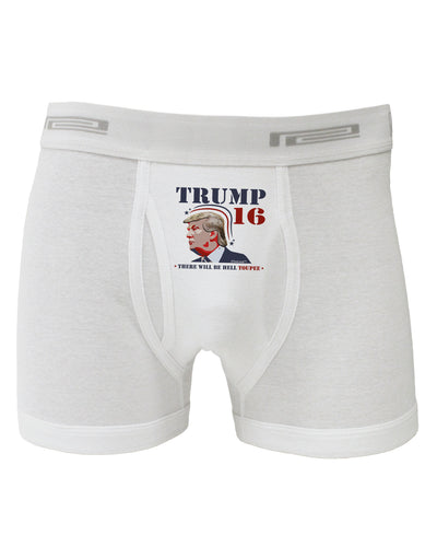 Trump - Hell Toupee Boxer Briefs-Boxer Briefs-TooLoud-White-Small-Davson Sales