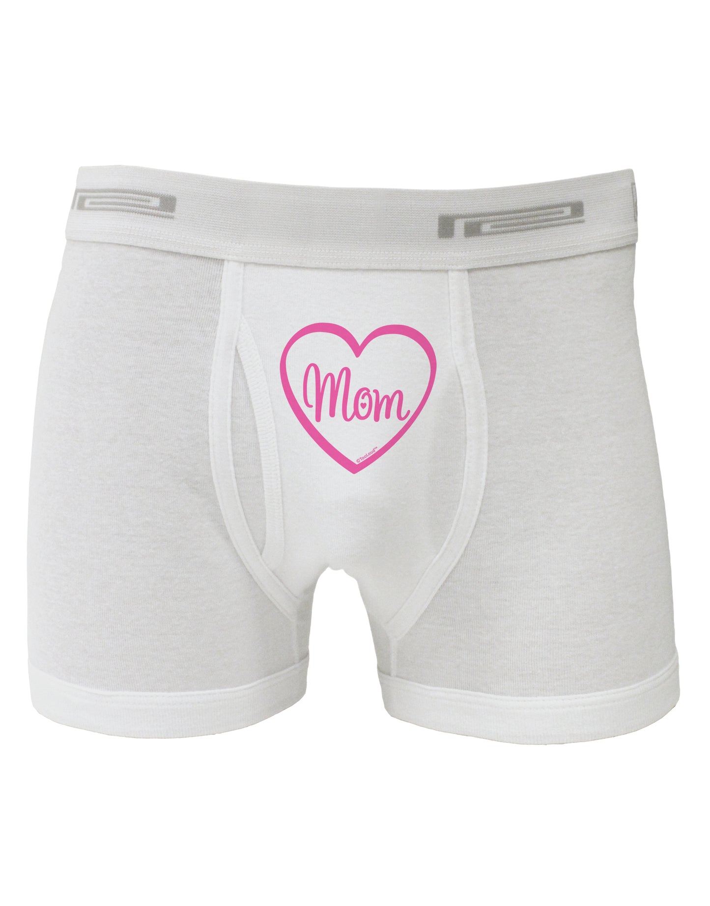 Mom Heart Design - Pink Boxer Briefs by TooLoud-Boxer Briefs-TooLoud-White-Small-Davson Sales