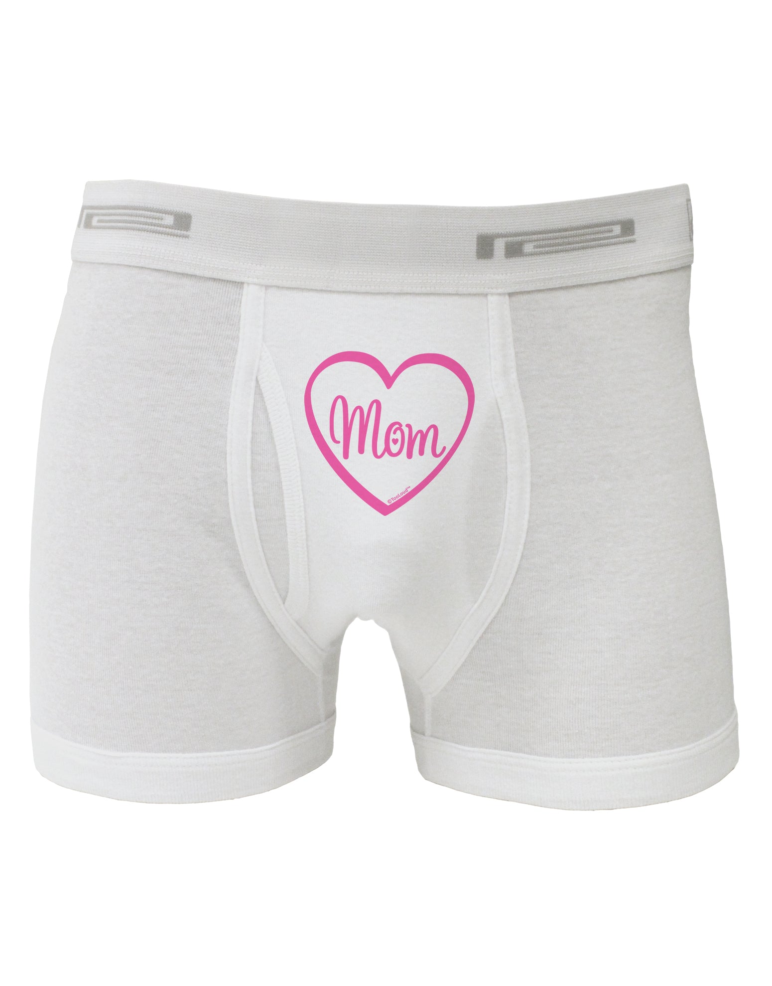 Mom Heart Design - Pink Boxer Briefs by TooLoud-Boxer Briefs-TooLoud-White-Small-Davson Sales