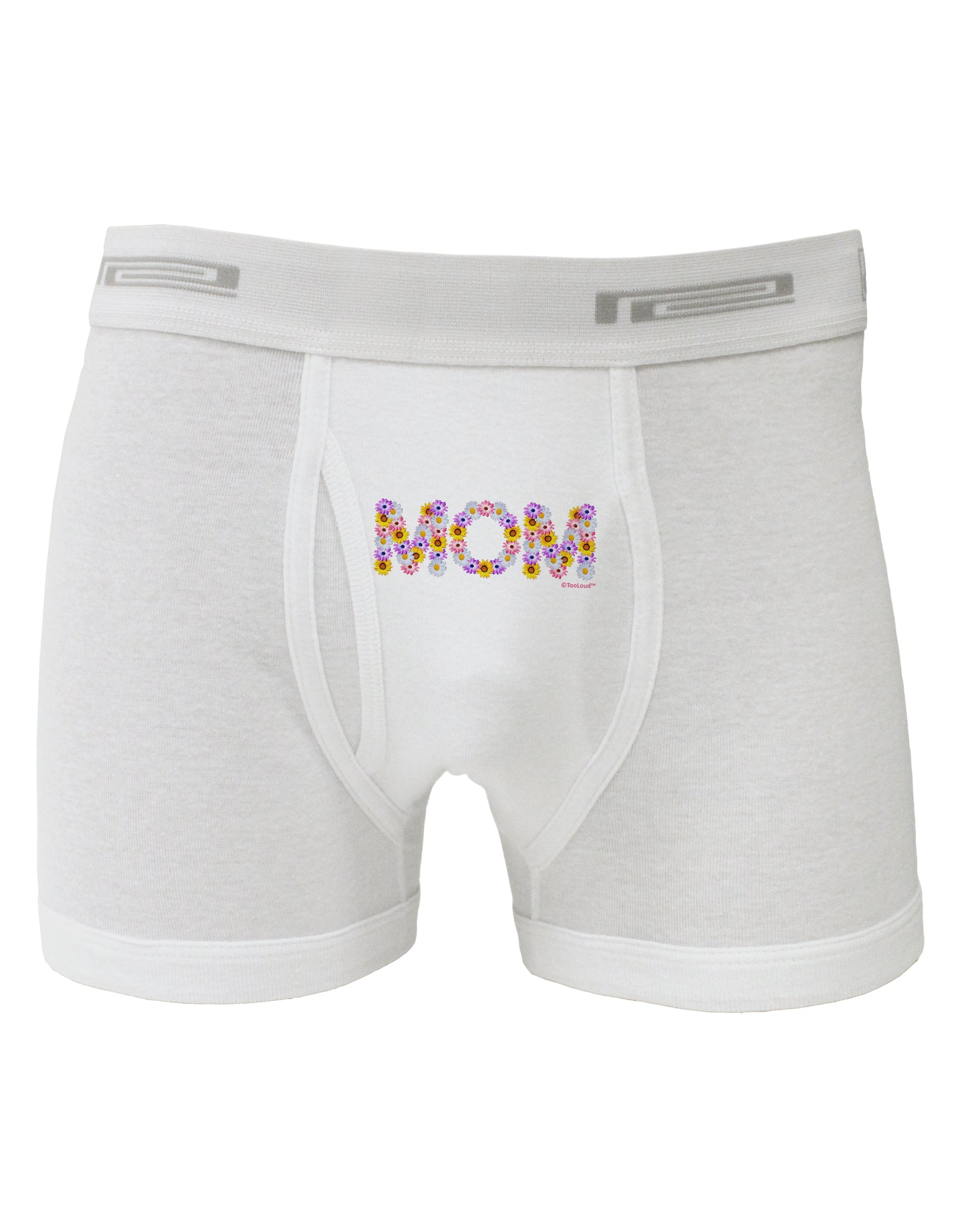 Mom Flowers Design Boxer Briefs by TooLoud-Boxer Briefs-TooLoud-White-Small-Davson Sales