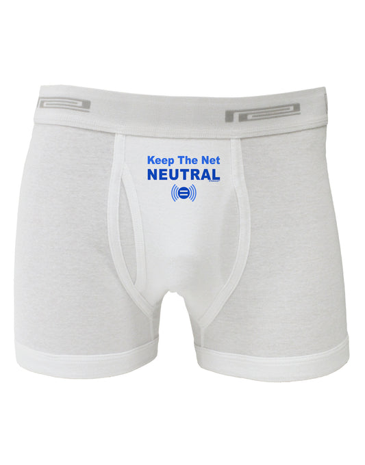 Keep the Net Neutral Boxer Briefs-Boxer Briefs-TooLoud-White-Small-Davson Sales