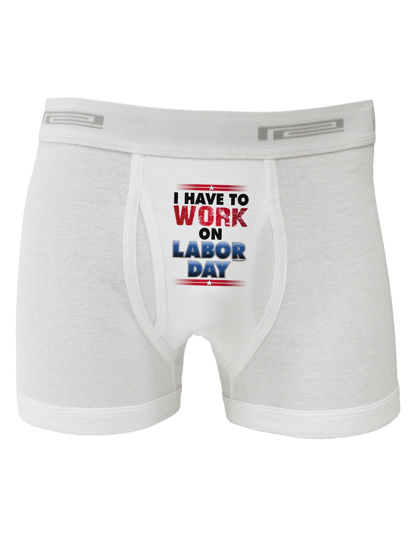Work On Labor Day Boxer Briefs-Boxer Briefs-TooLoud-White-Small-Davson Sales