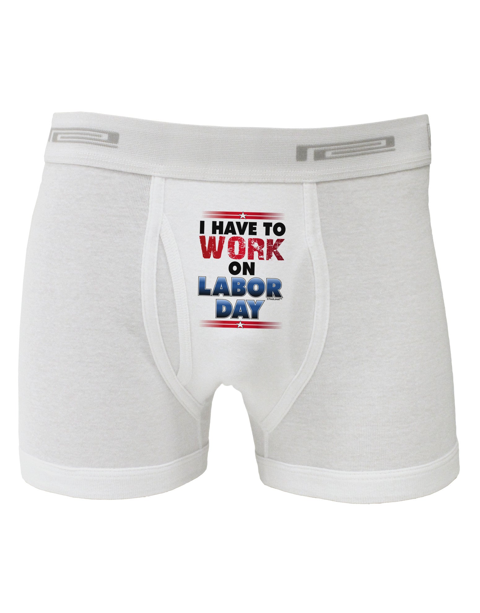 Work On Labor Day Boxer Briefs-Boxer Briefs-TooLoud-White-Small-Davson Sales