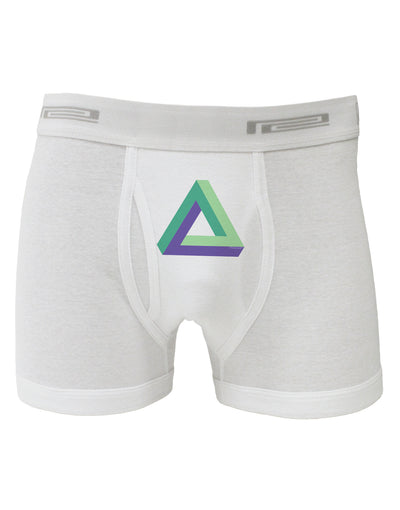 Impossible Triangle Loop Boxer Briefs-Boxer Briefs-TooLoud-White-Small-Davson Sales