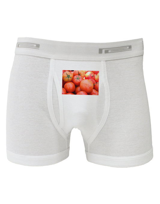 Buy Local Produce Tomatoes Boxer Briefs-Boxer Briefs-TooLoud-White-Small-Davson Sales