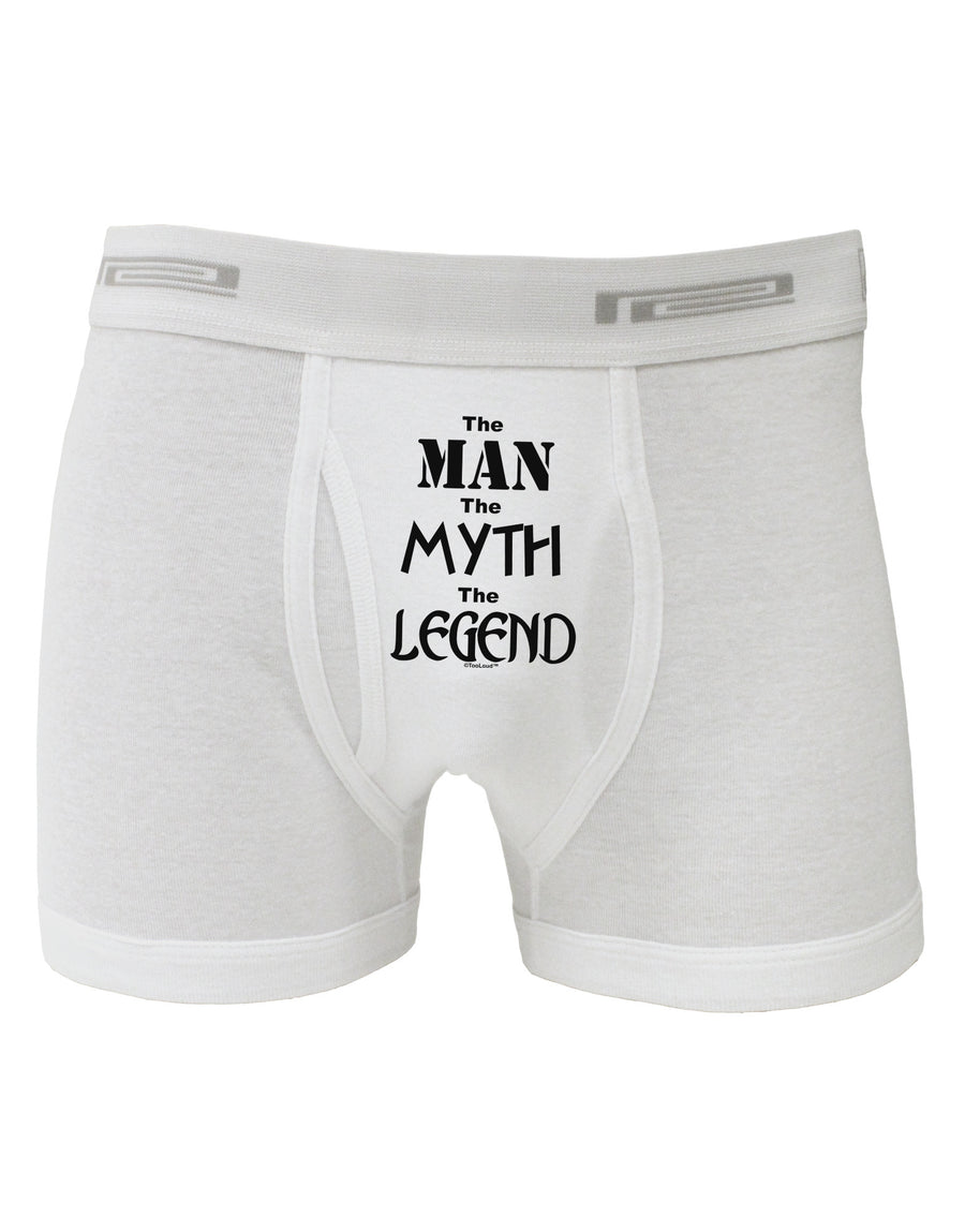 The Man The Myth The Legend Boxer Briefs by TooLoud-Boxer Briefs-TooLoud-White-Small-Davson Sales