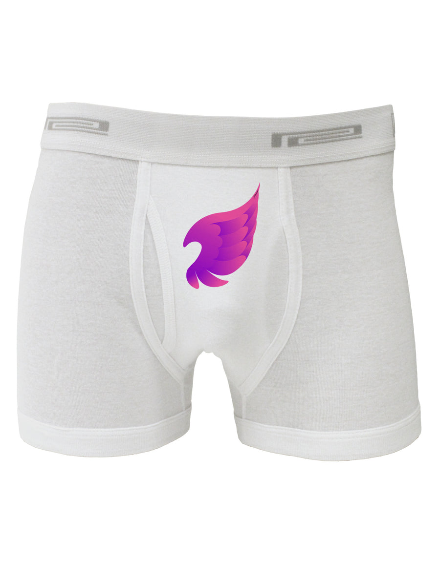 Cute Single Angel Wing Boxer Briefs-Boxer Briefs-TooLoud-White-Small-Davson Sales