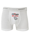 Heroes Dog Tags Boxer Briefs-Boxer Briefs-TooLoud-White-Small-Davson Sales