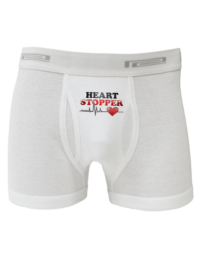 Heart Stopper Boxer Briefs-Boxer Briefs-TooLoud-White-Small-Davson Sales