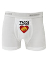 Tacos before Vatos Boxer Briefs-Boxer Briefs-TooLoud-White-Small-Davson Sales