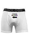 I Think He's Gay Left Boxer Briefs by TooLoud-Boxer Briefs-TooLoud-White-Small-Davson Sales