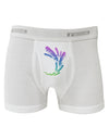 Tropical Feathers Boxer Briefs-Boxer Briefs-TooLoud-White-Small-Davson Sales