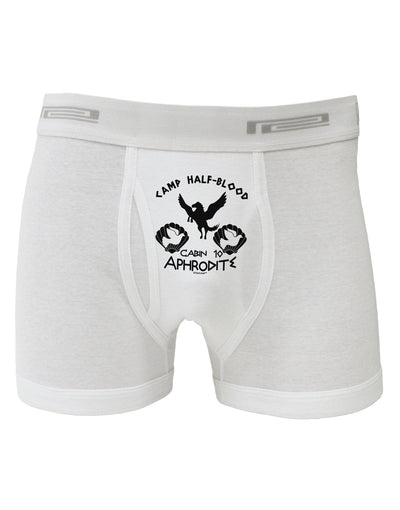 Cabin 10 Aphrodite Camp Half Blood Boxer Briefs-Boxer Briefs-TooLoud-White-Small-Davson Sales