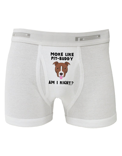 More Like Pit Buddy Boxer Briefs-Boxer Briefs-TooLoud-White-Small-Davson Sales