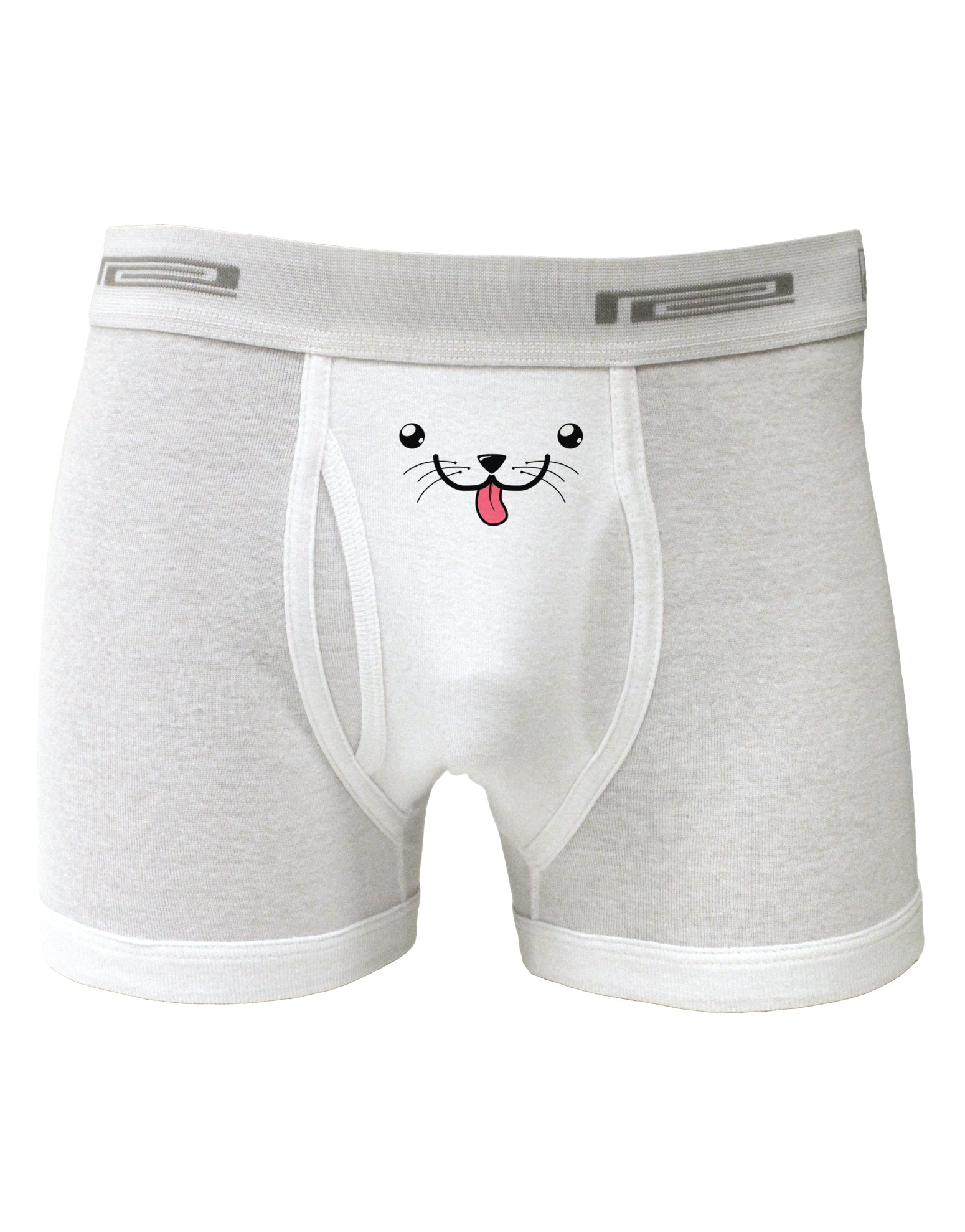 Kyu-T Face - Puppino the Puppy Dog Boxer Briefs-Boxer Briefs-TooLoud-White-Small-Davson Sales