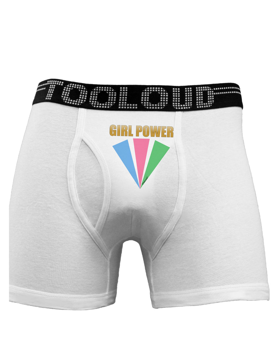 Girl Power Stripes Boxer Briefs by TooLoud-Boxer Briefs-TooLoud-White-Small-Davson Sales