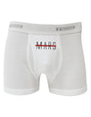 Planet Mars Text Only Boxer Briefs-Boxer Briefs-TooLoud-White-Small-Davson Sales