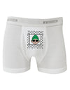 Cool Elf Christmas Sweater Boxer Briefs-Boxer Briefs-TooLoud-White-Small-Davson Sales