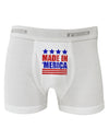 Made in Merica - Stars and Stripes Color Design Boxer Briefs-Boxer Briefs-TooLoud-White-Small-Davson Sales