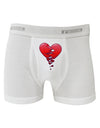 Crumbling Broken Heart Boxer Briefs by-Boxer Briefs-TooLoud-White-Small-Davson Sales