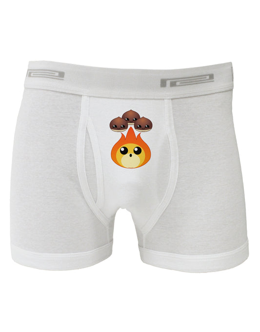 Cute Chestnuts Roasting - Christmas Boxer Briefs-Boxer Briefs-TooLoud-White-Small-Davson Sales