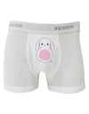 TooLoud Cute Bunny with Floppy Ears - Pink Boxer Briefs-Boxer Briefs-TooLoud-White-Small-Davson Sales