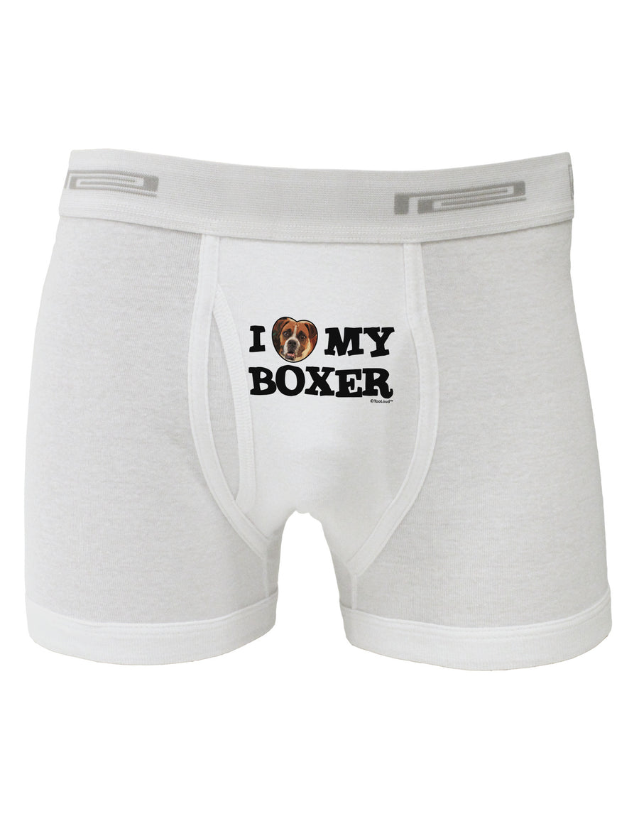 I Heart My Boxer Boxer Briefs by TooLoud-Boxer Briefs-TooLoud-White-Small-Davson Sales