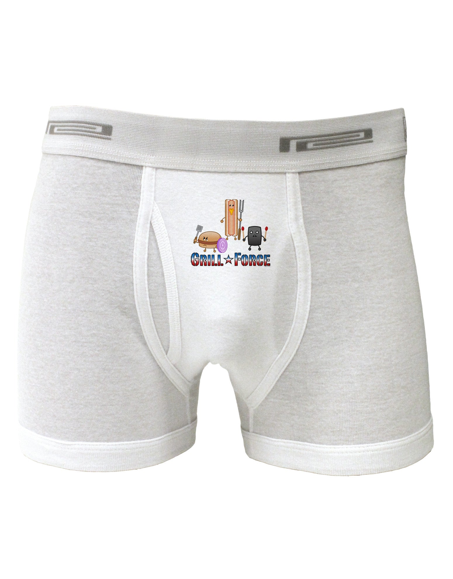 Grill Force Boxer Briefs-Boxer Briefs-TooLoud-White-Small-Davson Sales