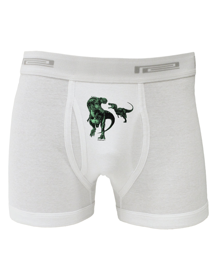 Jurassic Dinosaur Design 1 Boxer Briefs by TooLoud-Boxer Briefs-TooLoud-White-Small-Davson Sales