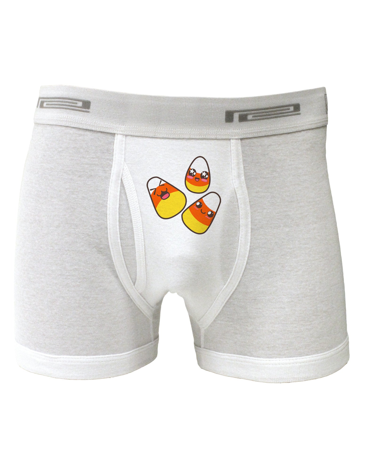 Cute Candy Corn Family Halloween Boxer Briefs-Boxer Briefs-TooLoud-White-Small-Davson Sales