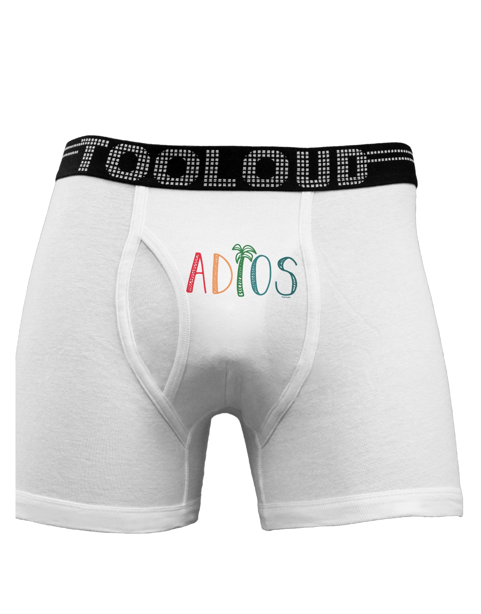 Adios Boxer Briefs-Boxer Briefs-TooLoud-White-Small-Davson Sales