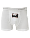 Nighttime Flamingos Boxer Briefs-Boxer Briefs-TooLoud-White-Small-Davson Sales