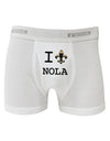 I Love NOLA Fleur de Lis Boxer Briefs-Boxer Briefs-TooLoud-White-Small-Davson Sales