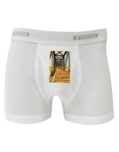 Colorado Bridge Watercolor Boxer Briefs-Boxer Briefs-TooLoud-White-Small-Davson Sales