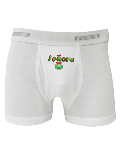 Senora Poncho Boxer Briefs-Boxer Briefs-TooLoud-White-Small-Davson Sales