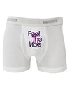 Feel The Vibe Boxer Briefs-Boxer Briefs-TooLoud-White-Small-Davson Sales