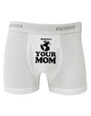 Respect Your Mom - Mother Earth Design Boxer Briefs-Boxer Briefs-TooLoud-White-Small-Davson Sales