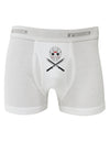 Scary Mask With Machete - Halloween Boxer Briefs-Boxer Briefs-TooLoud-White-Small-Davson Sales