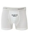 You Can't Sit With Us Cute Text Boxer Briefs-Boxer Briefs-TooLoud-White-Small-Davson Sales