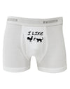 I Like Rooster & Cat Silhouette Boxer Briefs by TooLoud-Boxer Briefs-TooLoud-White-Small-Davson Sales