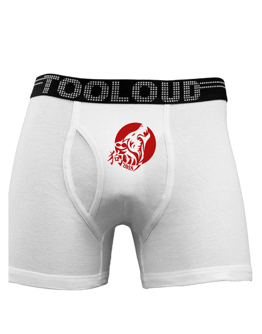 Chinese New Year 2018 Dog Boxer Briefs by TooLoud-Boxer Briefs-TooLoud-White-Small-Davson Sales