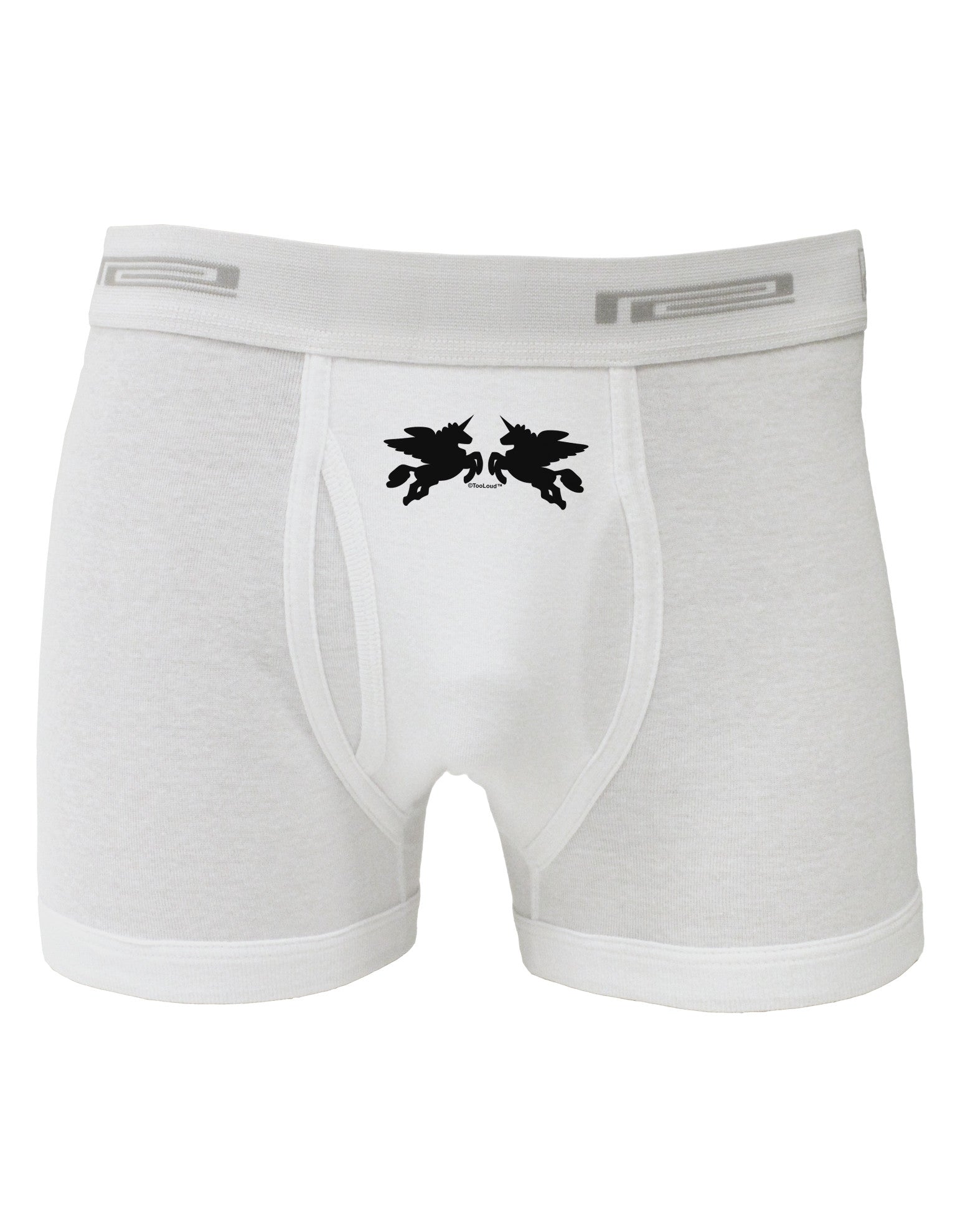 Unicorn Pegasus Design Boxer Briefs by TooLoud-Boxer Briefs-TooLoud-White-Small-Davson Sales