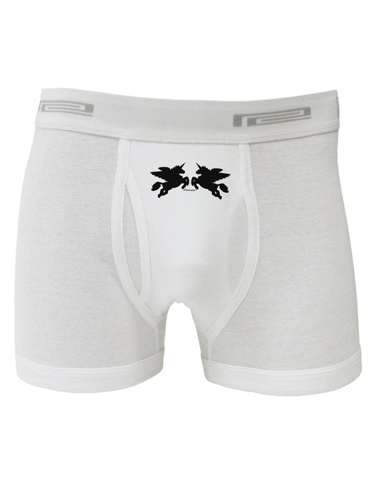 Unicorn Pegasus Design Boxer Briefs by TooLoud-Boxer Briefs-TooLoud-White-Small-Davson Sales