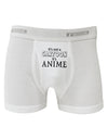 Not A Cartoon Text Boxer Briefs-Boxer Briefs-TooLoud-White-Small-Davson Sales