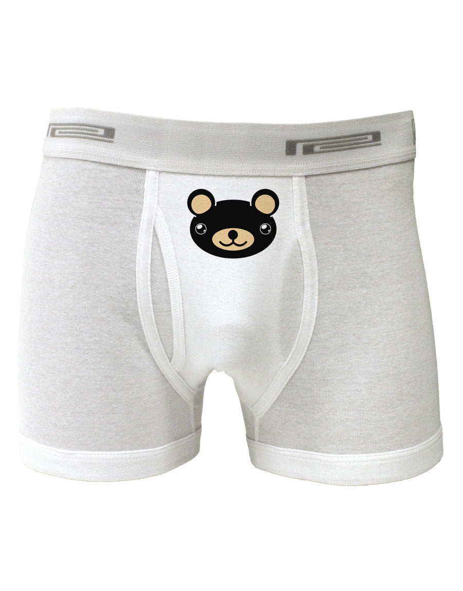 Kyu-T Head - Night Beartholomew Teddy Bear Boxer Briefs-Boxer Briefs-TooLoud-White-Small-Davson Sales