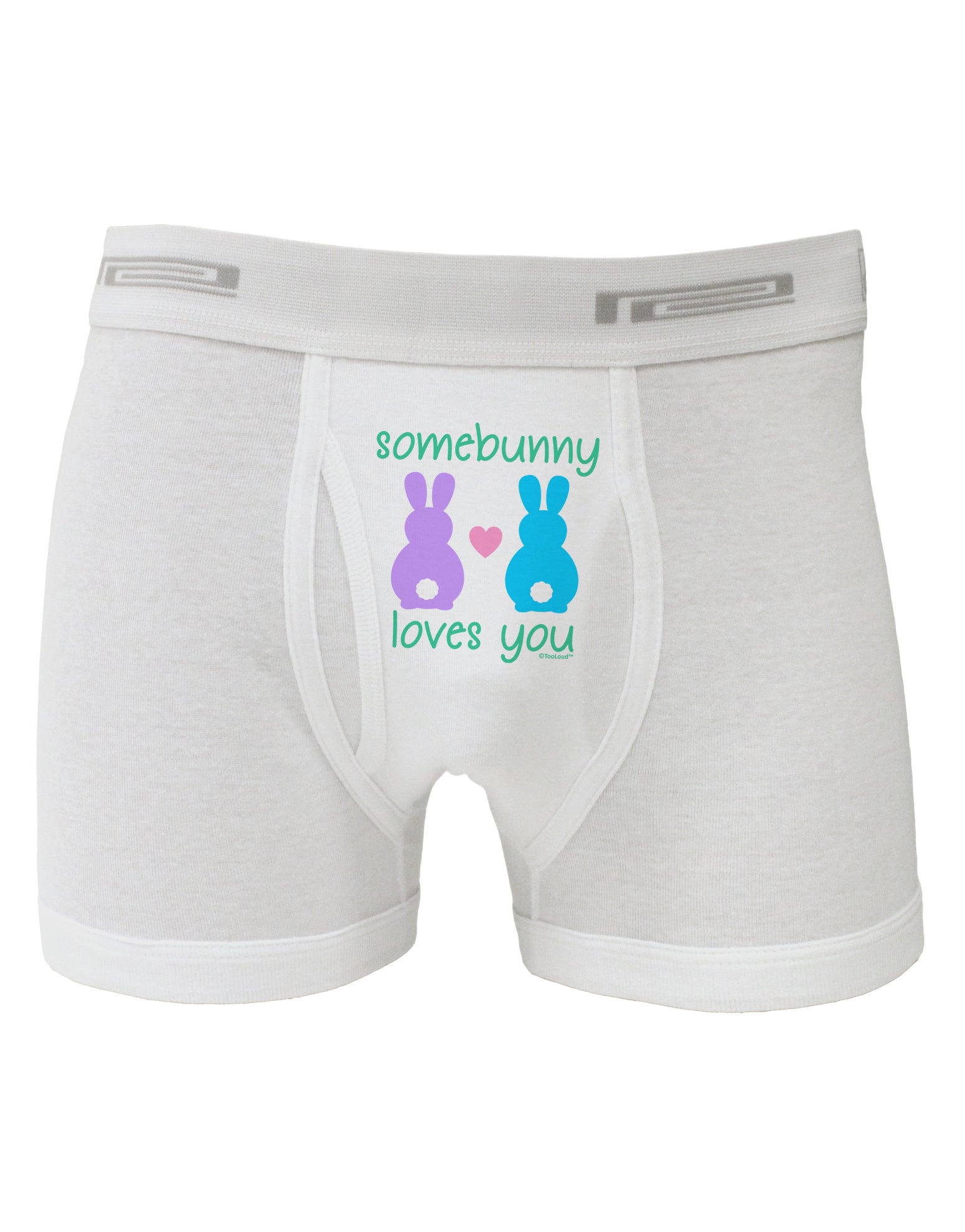 Somebunny Loves You Boxer Briefs by TooLoud-Boxer Briefs-TooLoud-White-Small-Davson Sales