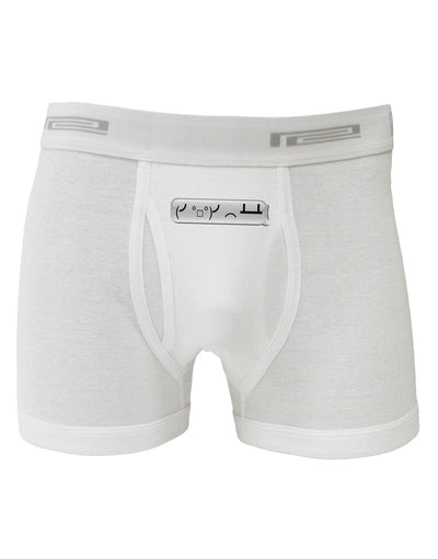 Table Flip Text Bubble Boxer Briefs-Boxer Briefs-TooLoud-White-Small-Davson Sales