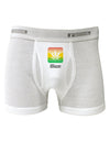 iBlaze Logo - Marijuana Leaf Boxer Briefs-Boxer Briefs-TooLoud-White-Small-Davson Sales