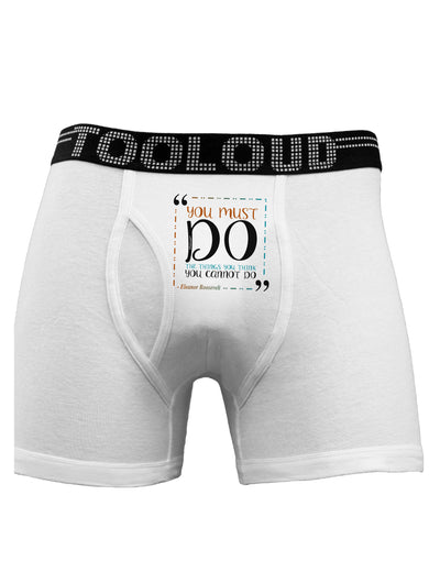 TooLoud You Must Eleanor R Boxer Briefs-Boxer Briefs-TooLoud-White-Small-Davson Sales